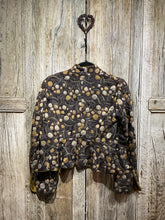 Preloved Brown Embroidery Jacket