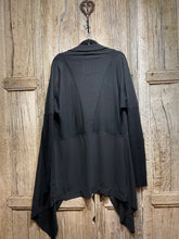 Preloved CREA CONCEPT Black Wool Long Cardigan