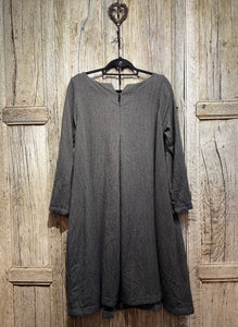 Preloved EGG Herringbone Wool Dress