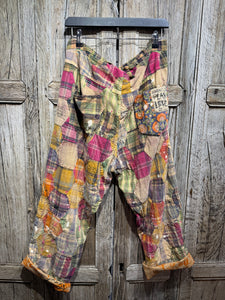 Magnolia Pearl Preloved Honeybee Quiltwork Miner Pants 783