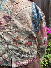 JLS Bold Floral Cropped Buttoned Jacket 1164