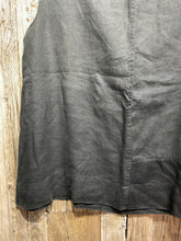 Preloved Peter O Mahler Private Black Linen Vest