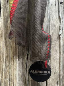 Alembika Yellow Wool Blend Scarf ASC09Y AW24