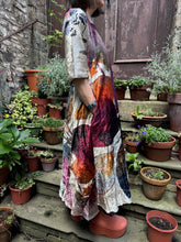Khara Kapas Velvet Lilac Poppy Dress