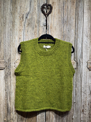 BIBICO by Snow Heather Knitted Wool Vest BW25KT021