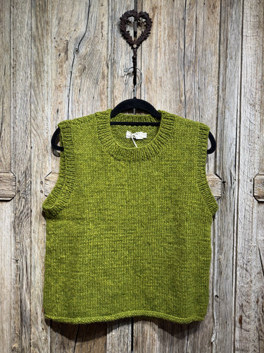 BIBICO by Snow Heather Knitted Wool Vest BW25KT021