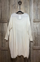 Preloved Privatsachen Cream Long Sleeve Dress