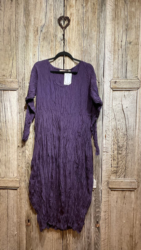 Preloved Privatsachen Purple Silk Dress