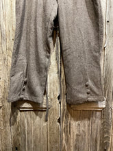 Preloved Brown & Cream Spot Detail Wool Trousers