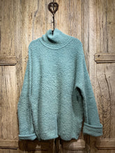 Preloved Blue Wool Mix Jumper
