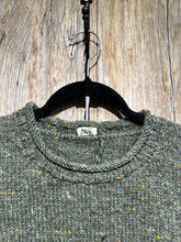 Handknits by ME Forest Green Crop Wool Jumper