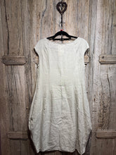 Preloved Apuntob Stone Linen Dress