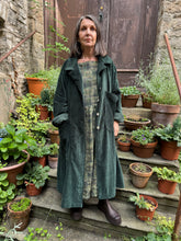 JLS Forest Green Velvet Coat D49F