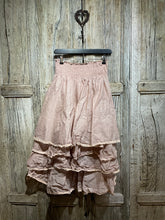 Preloved LES OURS Pink Voile Layered Skirt
