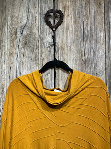 Preloved OSKA Mustard Jersey Top