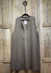 Preloved ESKANDER Grey Edge-to-Edge Jacket
