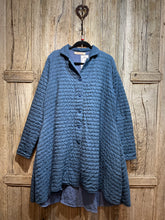 Preloved PRIVATSACHEN Padded Blue Coat