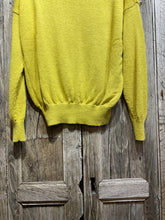 Preloved TOAST Acid Yellow Alpaca & Merino Wool Jumper