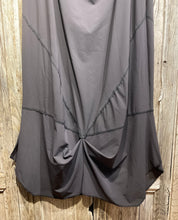 Preloved HETEROCLITE Grey/Brown Skirt with Hem Detail