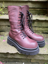 Preloved Lofina Gas Melanzana 4001 Leather Boots size 41