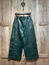 Preloved AMETTE GŐRTZ Teal Leather Trousers