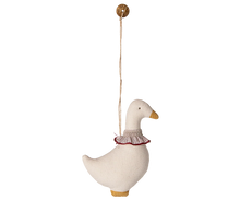 Maileg Fabric Ornament - Goose Red Scarf