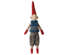 Maileg Pixy Size 1 - Boy - Blue Knitted Vest