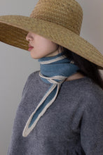 Oats & Rice Austen Airforce Blue Cashmere Scarf OR25-NS02