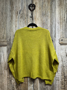 Alembika Ochre Knit Sweater AS726O AW24