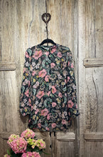 Preloved ICHI, Floral Sheer Shirt
