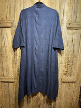 LUUKAA Navy Dress Coat 26Y0505 SS26