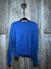 Preloved BRORA Blue Cashmere Jumper