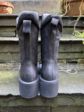 Lofina Gasoline Leather Nero Boots 2981