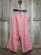 Preloved Mes Soeurs & Moi Red Tiny Check Linen Trousers