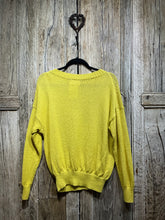 Preloved TOAST Acid Yellow Alpaca & Merino Wool Jumper