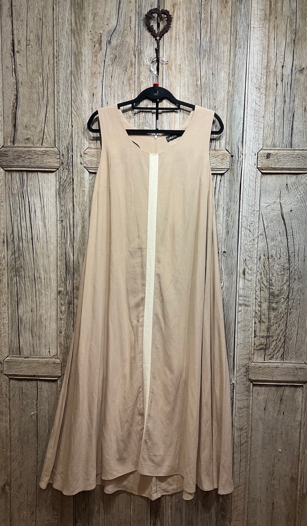princess polly baby blue dress Zara ZW Collection Elegant Cream Linen Blend KnottedDress main image 0