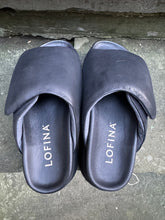 Lofina Gasoline Nero Chunky Mule 7160 EU37