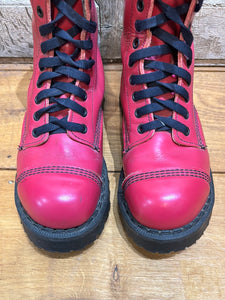 Preloved NPS Pink Leather Boots