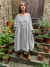 JLS Pale Grey Check Soft Cotton Dress D55