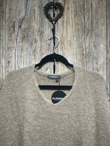 Alembika Ecru Knit Sweater AJ231E AW23