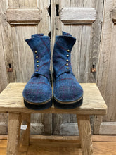 Preloved Handmade Harris Tweed Boots