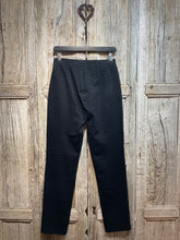 Preloved ROBELL Black Textured Trousers with Zip Detail