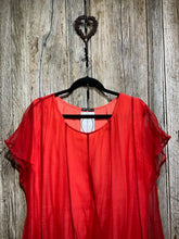 Preloved Red Silk Dress