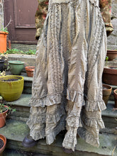 JLS Olive Lace & Embroidery Cotton Sun Dress 1102