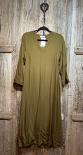 Preloved Toast Olive Green Dress