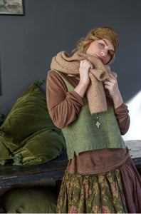Les Ours Cognac Scarf AW25