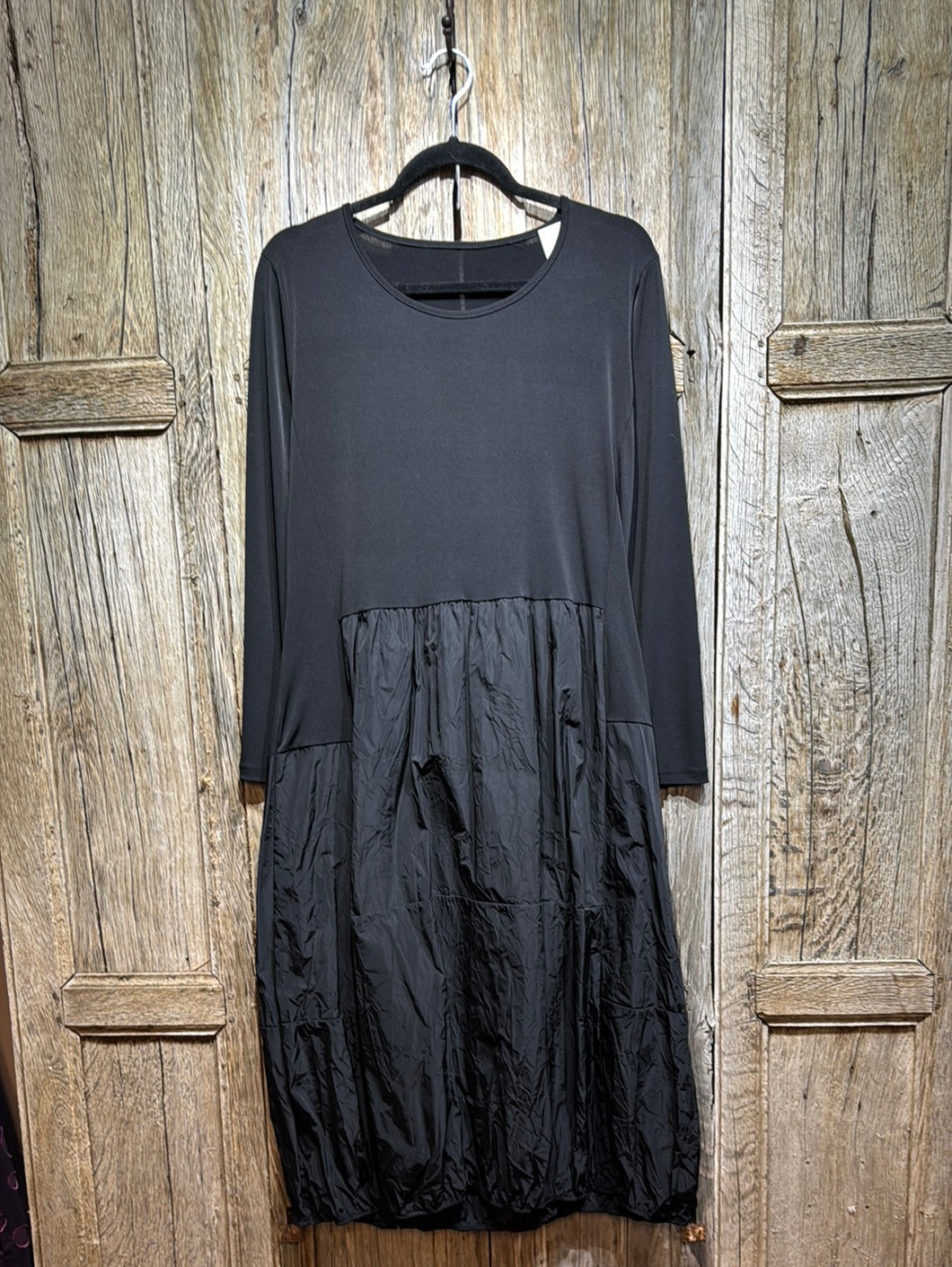Preloved ED Black Jersey Dress