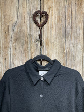 Preloved BELLA BLUE Black Textured Coat