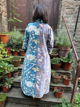 JLS Two Tone Floral Velvet Coat D65