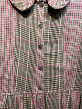 Preloved Ewa I Walla Brown and Pink Check Coat